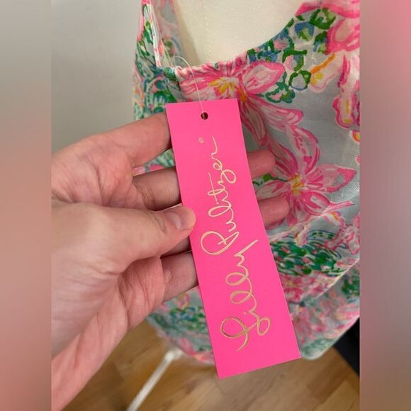 NWT Lily Pulitzer Floral Tank Top Size S - Picture 8 of 9